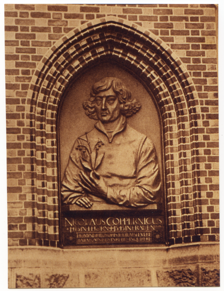 Frauenburg, Kopernikus-Denkmal, Teilansicht