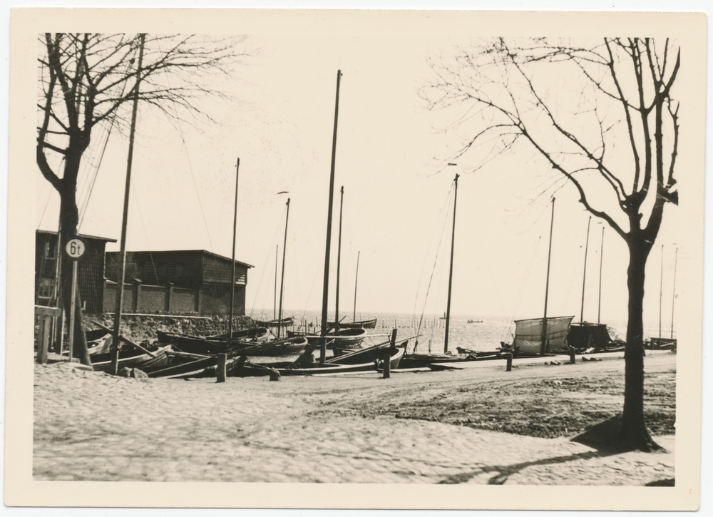 Fischhausen, Ende der Hafenstraße, Hafen