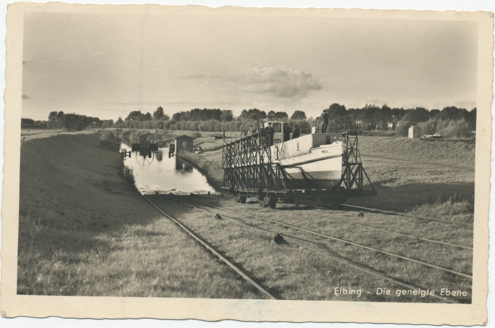 Oberländischer Kanal, geneigte Ebene bei Elbing