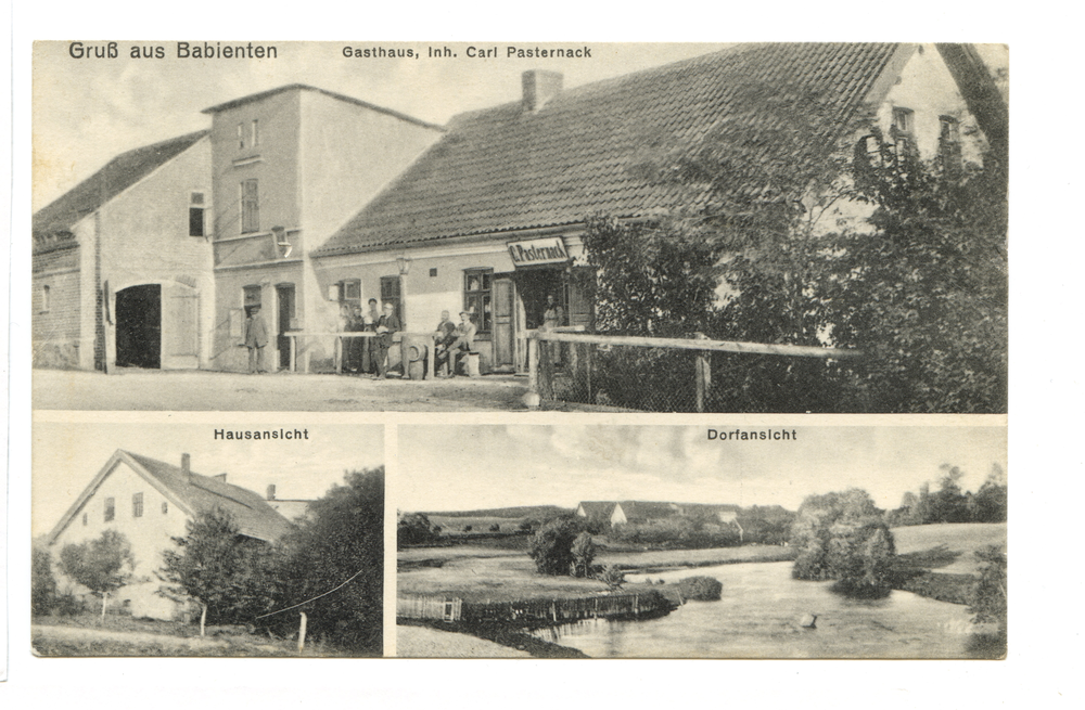 Babienten  Gasthaus, Hausansicht, Ortsansicht