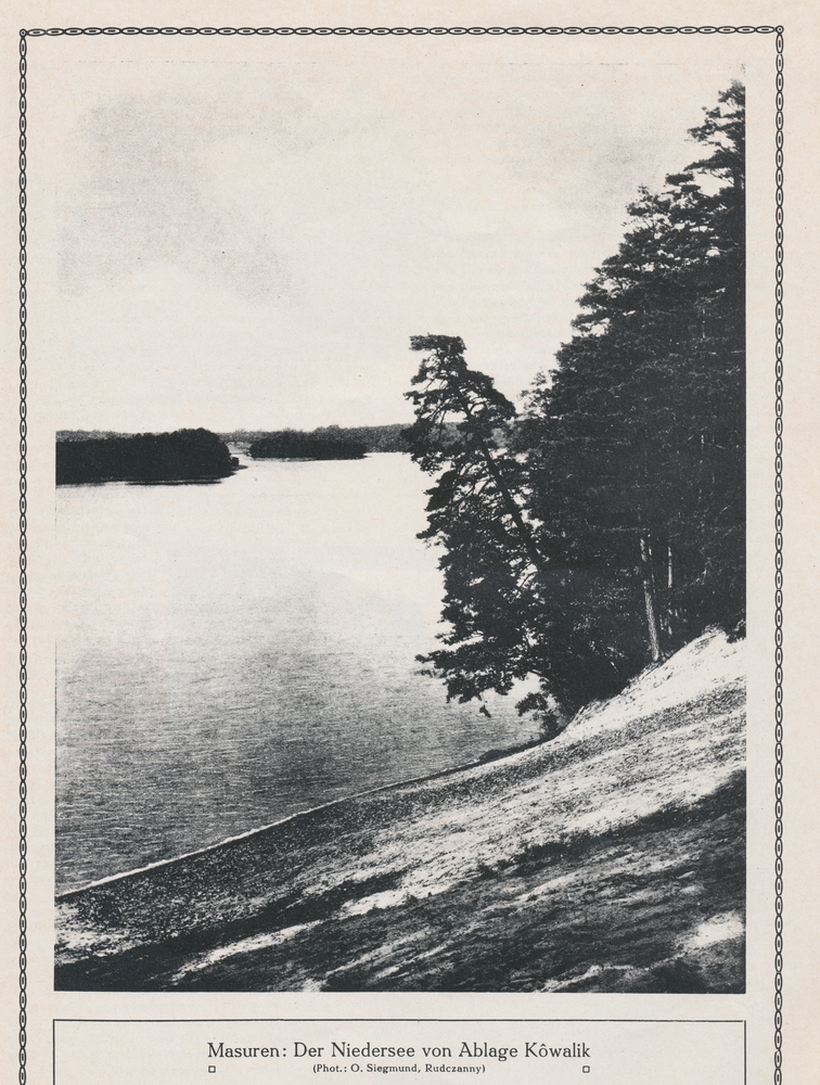 Niedersee, Blick auf den See, Ablage Kowalik