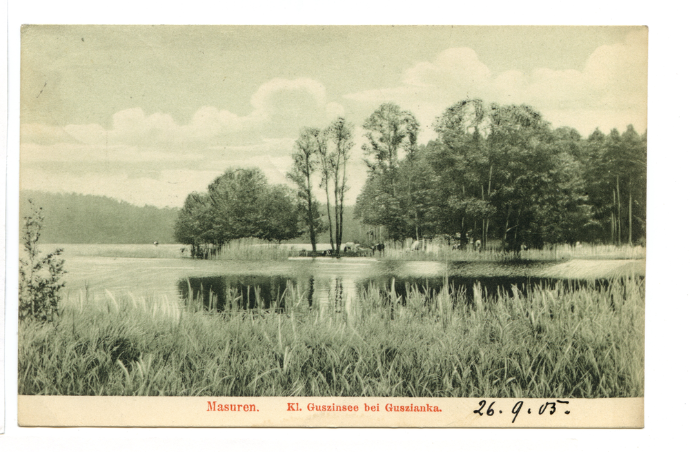 Masuren, Kl. Guszinsee bei Guszianka