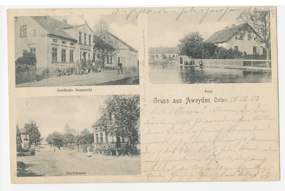 Aweyden, Gasthaus, Post, Dorfstraße