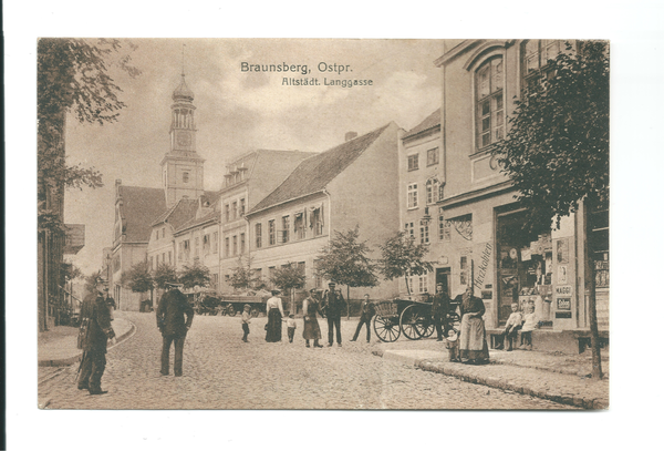 Braunsberg,  Altstädtische Langgasse