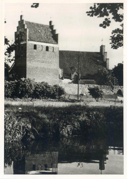 Gilgenburg, Evangelische Kirche und Glockenturm