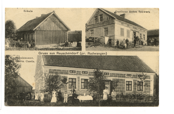 Reuschendorf, Schule, Gasthaus Anton Schwark, Schulzenamt