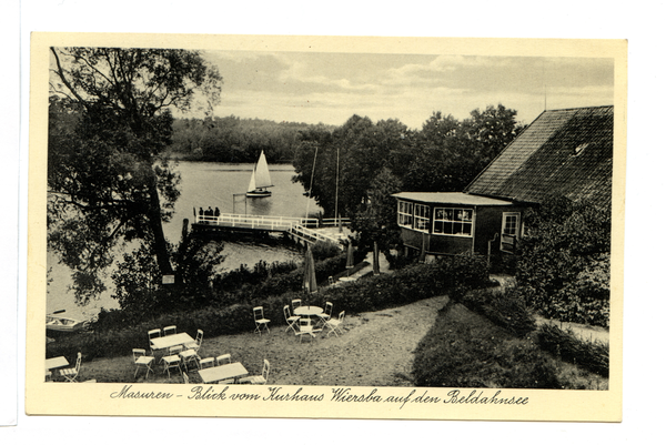 Wiersba, Blick vom Kurhaus auf den Beldahnsee