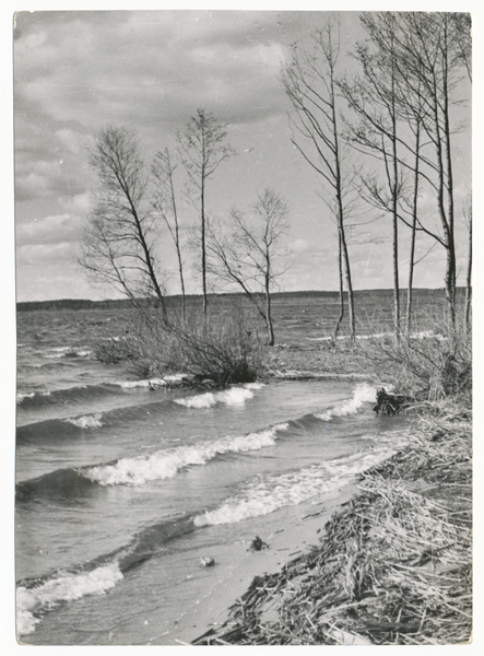 Goldapgar-See, Frühlingssturm am See