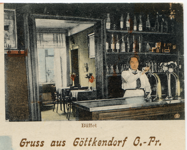 Göttkendorf, Gasthaus, Büffet