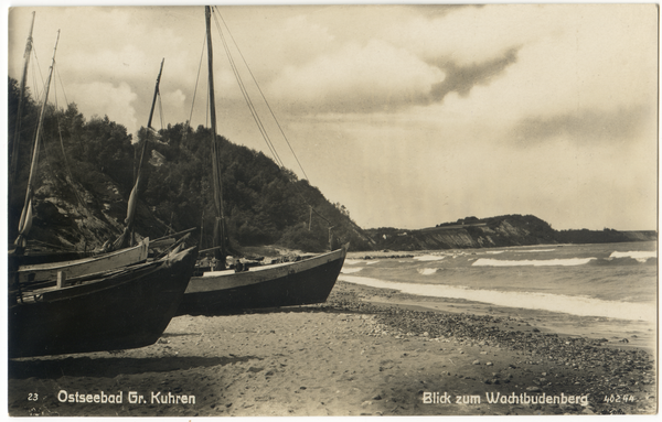 Groß Kuhren, Blick zum Wachtbudenberg