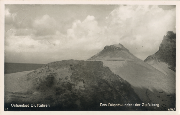 Groß Kuhren, Das Dünenwunder: Der Zipfelberg