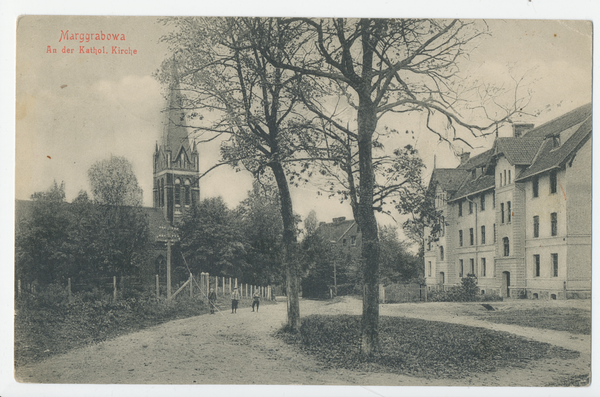 Marggrabowa, An der Kathol. Kirche