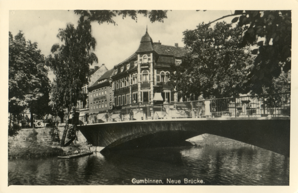 Gumbinnen, Große Brücke (Neue Brücke)