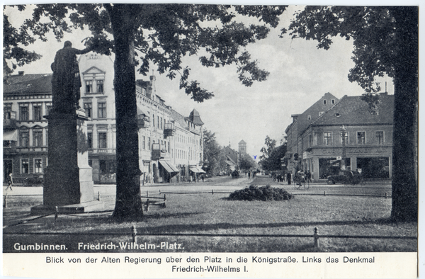 Gumbinnen, Friedrich-Wilhelm-Platz