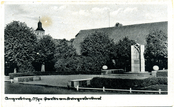 Angerburg Kr. Angerburg, Denkmäler