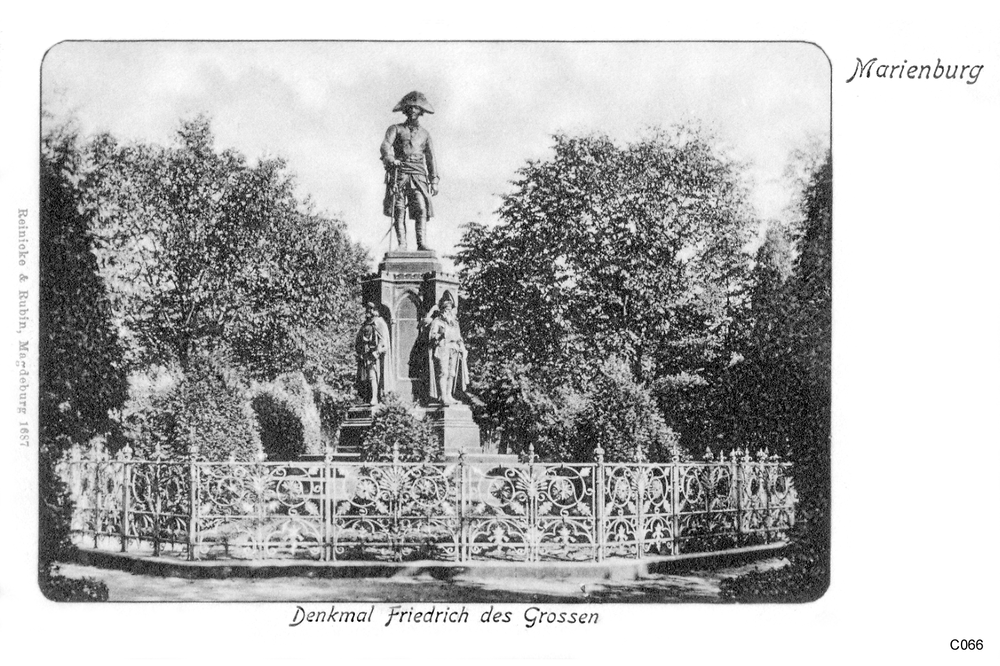 Marienburg, Denkmal Friedrich des Großen