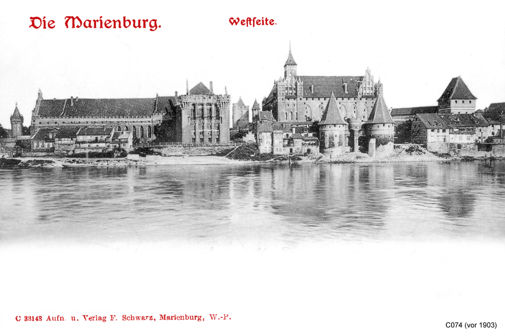 Marienburg, Westseite