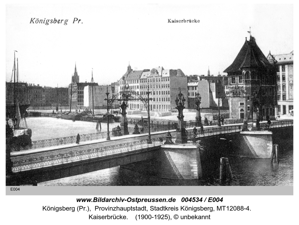Königsberg, Kaiserbrücke