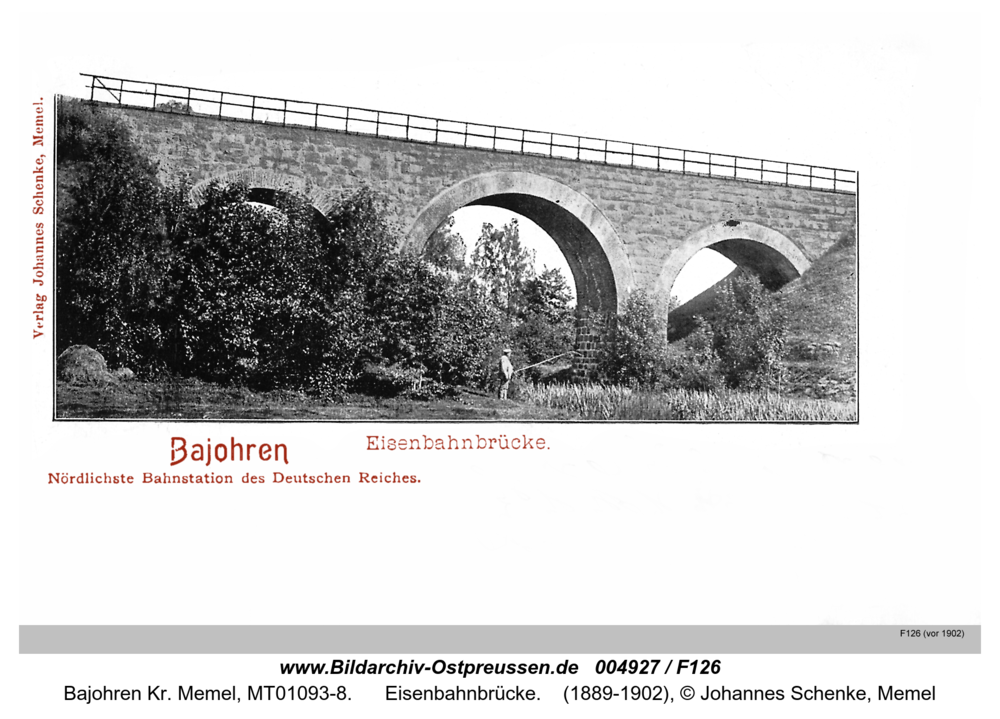 Bajohren, Eisenbahnbrücke