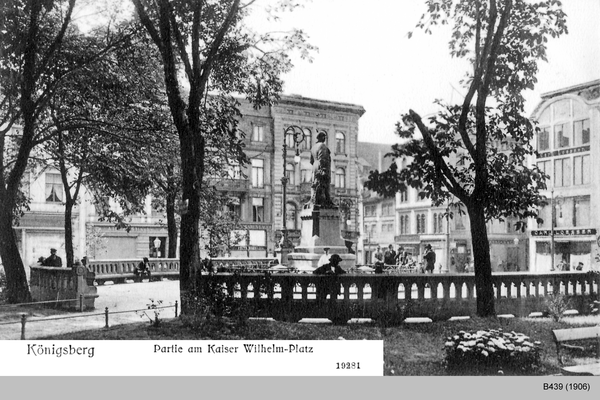 Königsberg, Kaiser Wilhelm Platz