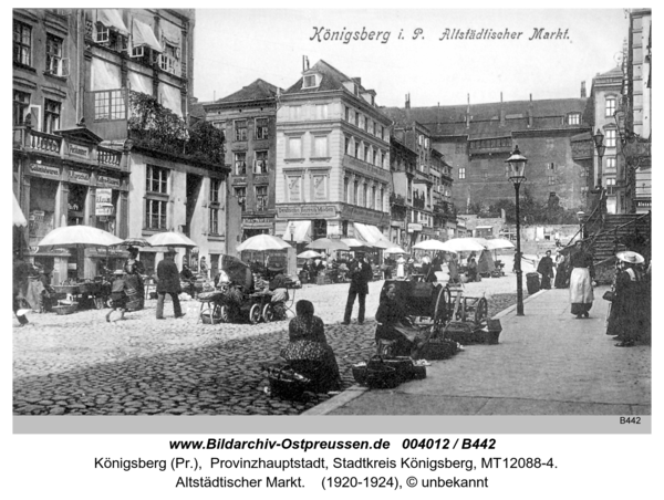 Königsberg, Altstädtischer Markt