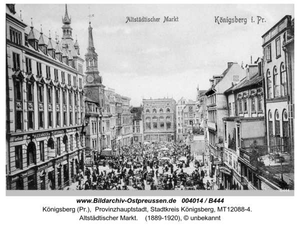 Königsberg, Altstädtischer Markt
