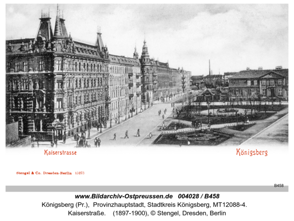 Königsberg, Kaiserstraße