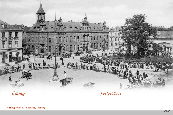 Elbing, Postgebäude