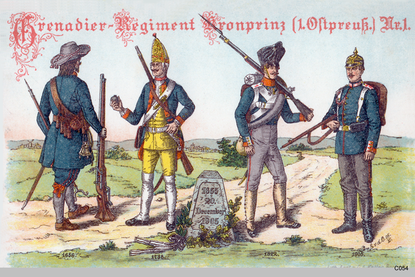 Königsberg, Grenadier Regiment Kronprinz 1