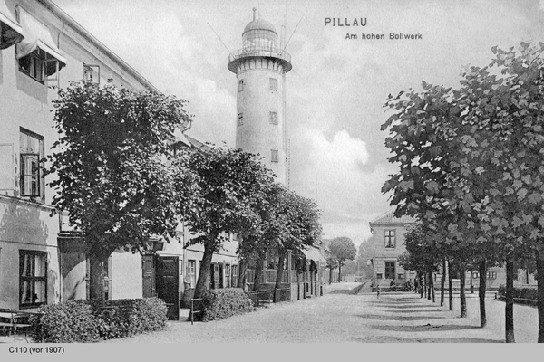 Pillau, Seestadt, Am hohen Bollwerk