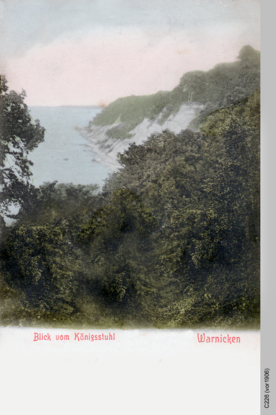 Warnicken, Blick vom Königsstuhl