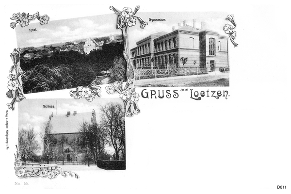 Lötzen, in Masuren, Ansichtskarte