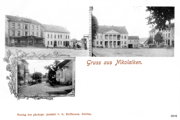Nikolaiken, in Masuren, Ansichtskarte