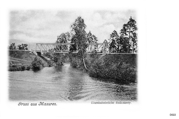 Rudczanny, Eisenbahnbrücke