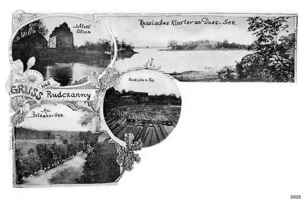 Masuren, Rudczanny, Guszianka, Lötzen, Ansichtskarte