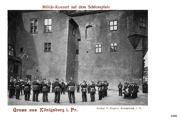 Königsberg, Schloßplatz, Konzert