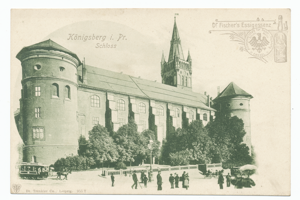 Königsberg, Schloß, Westseite