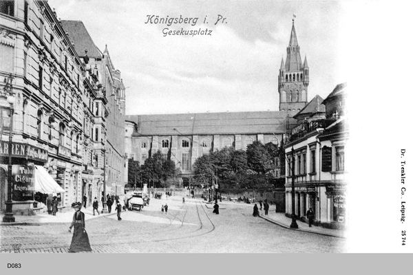 Königsberg, Gesekusplatz, Schloß