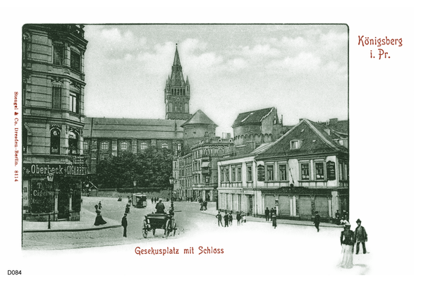 Königsberg, Gesekusplatz Schloß