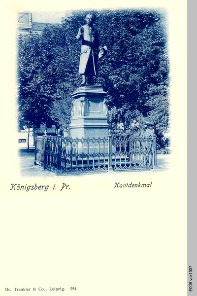 Königsberg, Kantdenkmal