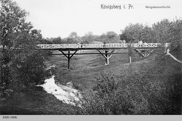 Königsberg, Wirrgrabenschlucht