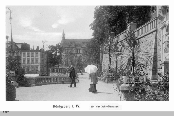 Königsberg, An der Schloßterrasse