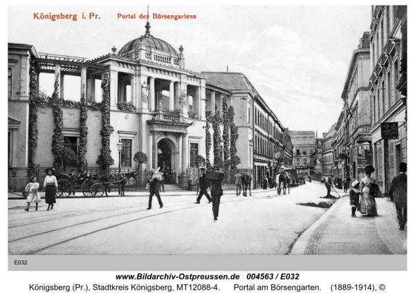 Königsberg, Portal am Börsengarten