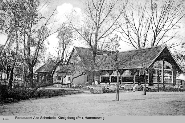 Königsberg, Restaurant Alte Schmiede, Hammerweg