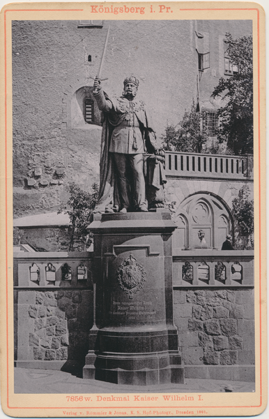 Königsberg (Pr.), Kaiser-Wilhelm-Platz, Kaiser-Wilhelm-Denkmal