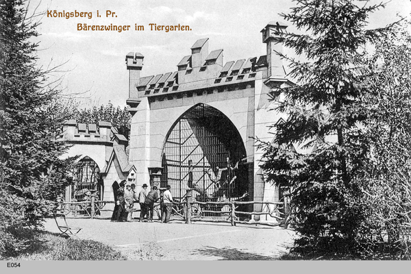 Königsberg, Tiergarten am Bärenzwinger