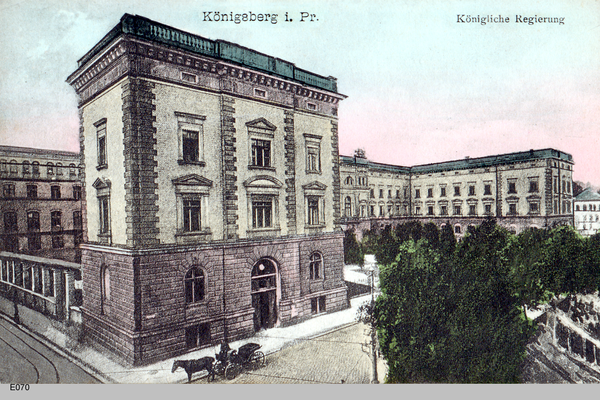 Königsberg, Königliche Regierung