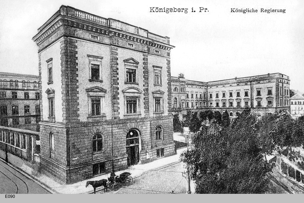 Königsberg, Königliche Regierung