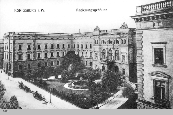 Königsberg, Regierungsgebäude