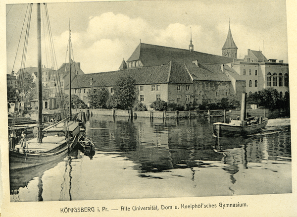 Königsberg, Alte Universität, Dom und Kneiphöfsches Gymnasium